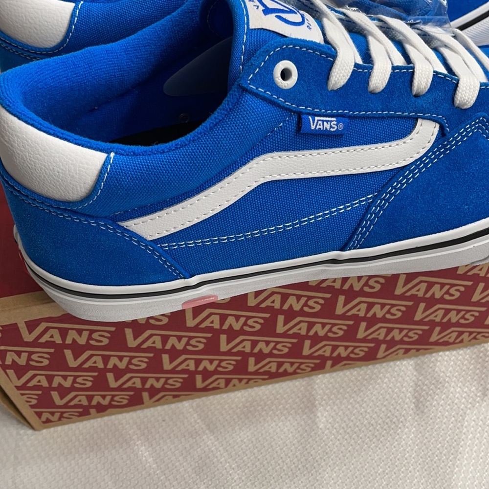 Vans men’s Rowan pro Director Blue - Picture 7 of 11